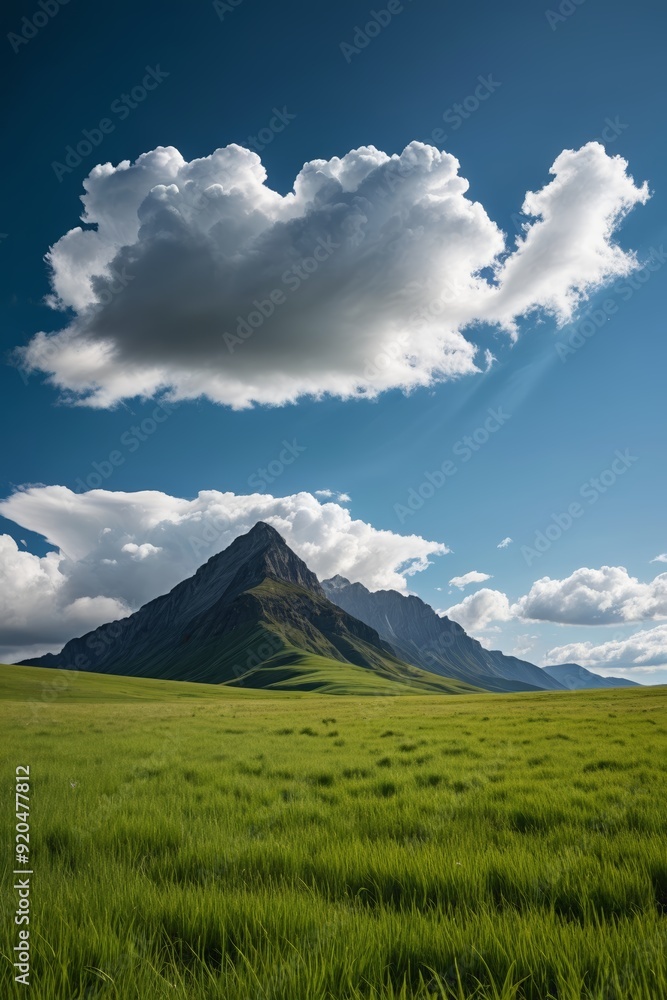 Fototapeta premium a field of green