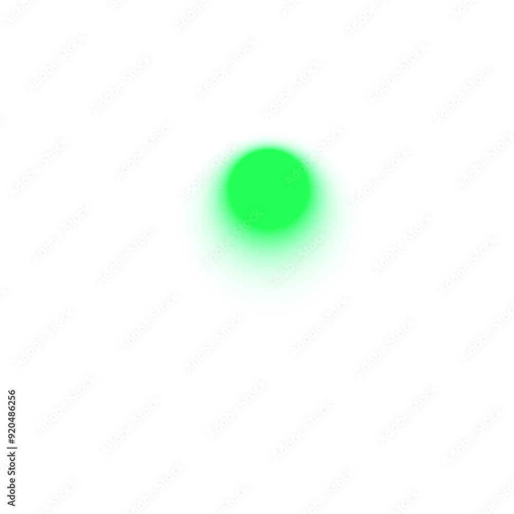 Green Glow Circle. Light glowing effect Green Glow Circle. Light glowing effect