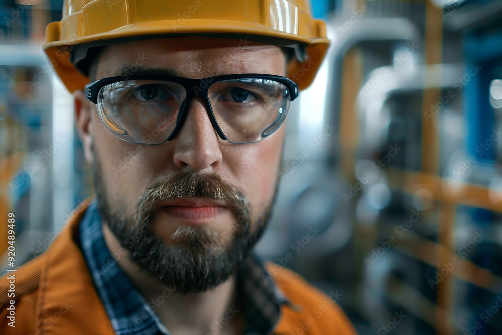 Experienced worker employee at the enterprise concept made with generative AI Experienced worker employee at the enterprise concept made with generative AI