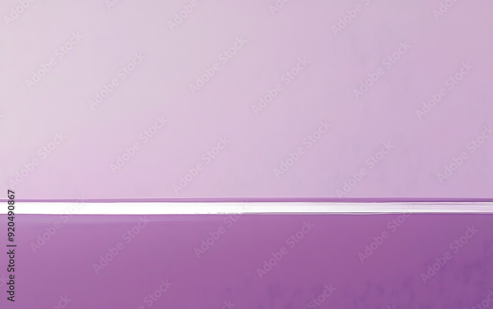 Solid Lilac Background with Horizontal White Line Design Solid Lilac Background with Horizontal White Line Design