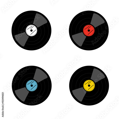 Vinyl Record Vectors