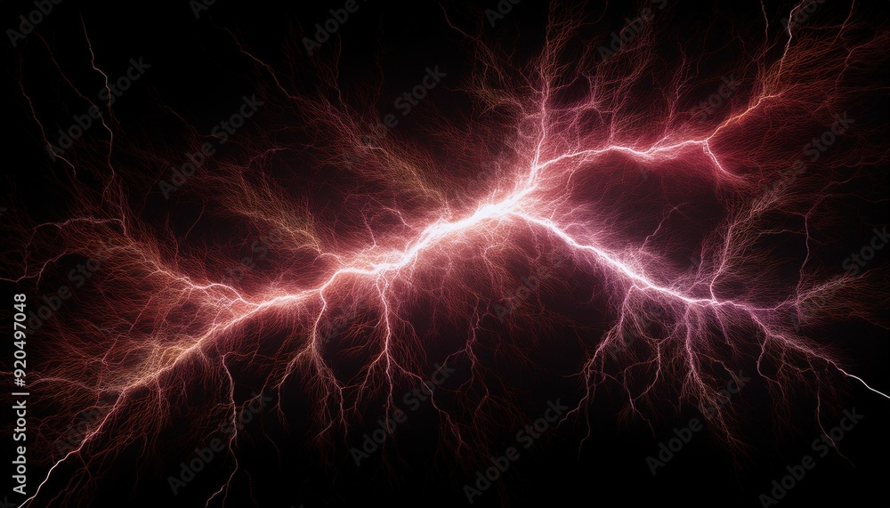 lightning strike colored 3d rendering element lightning strike colored 3d rendering element
