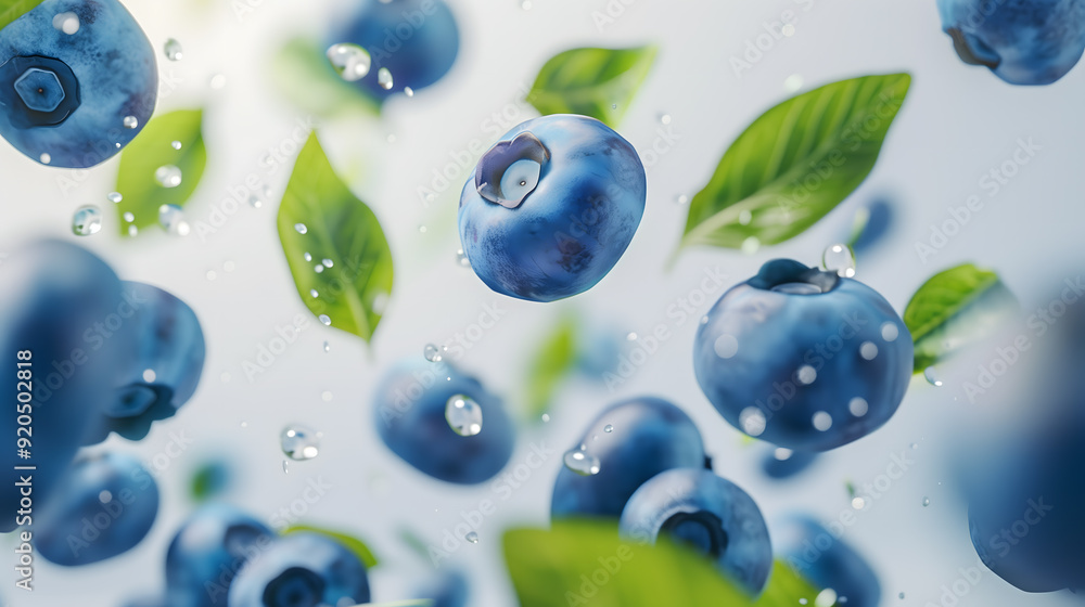 A close-up of colorful water droplets on a green leaf with a spherical bubble texture and reflections A close-up of colorful water droplets on a green leaf with a spherical bubble texture and reflections