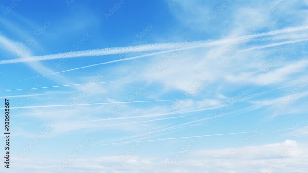 background blue sky with light white clouds, abstract view of the sky background blue sky with light white clouds, abstract view of the sky