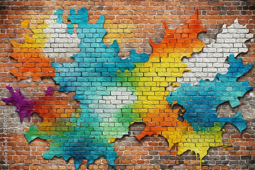Brick texture. Pattern for printing on wall decorations, covers, leaflets, banners. Brick texture. Pattern for printing on wall decorations, covers, leaflets, banners.