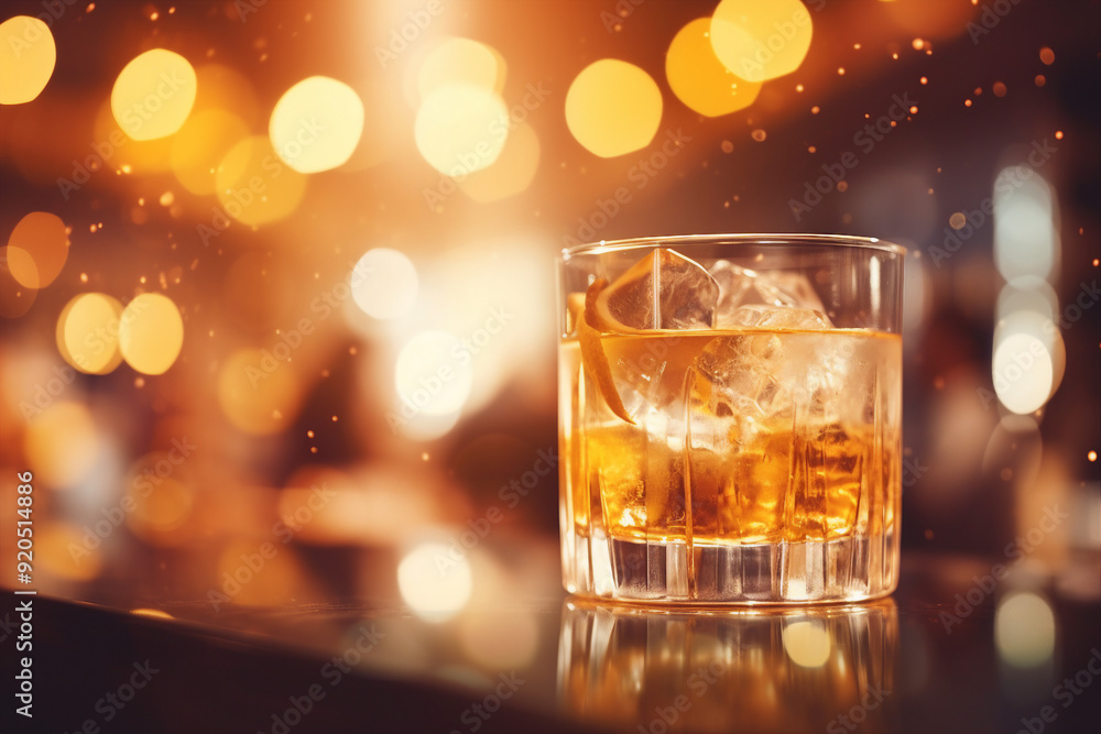 Classic bar pub with professional bartender barkeeper barman, Generative AI illustration photo Classic bar pub with professional bartender barkeeper barman, Generative AI illustration photo