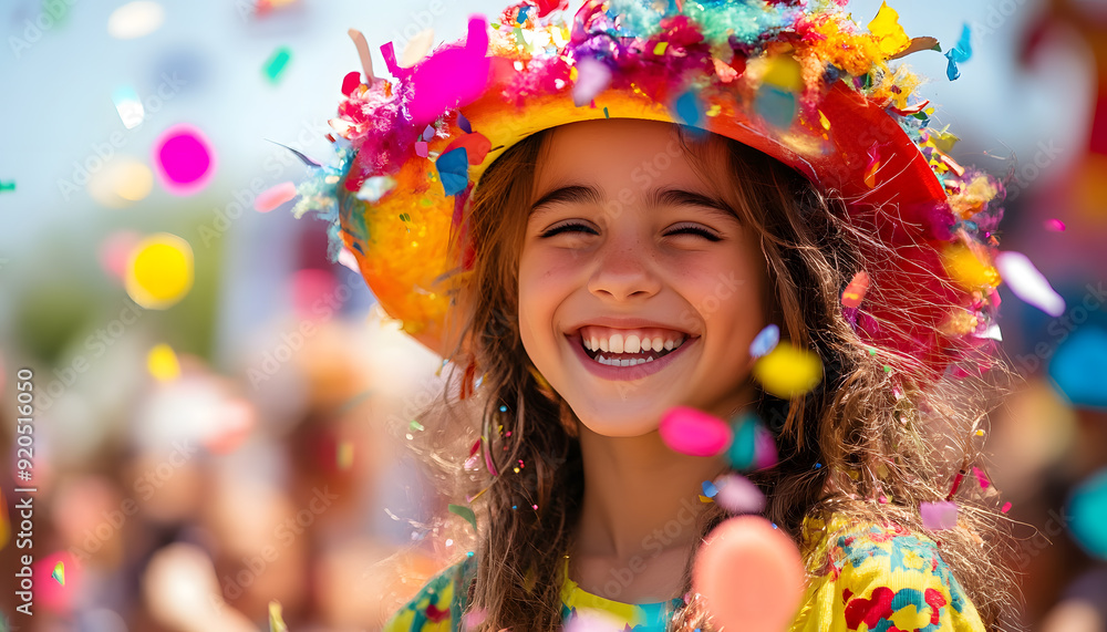 The beauty smiled and felt happy The beauty smiled and felt happy
