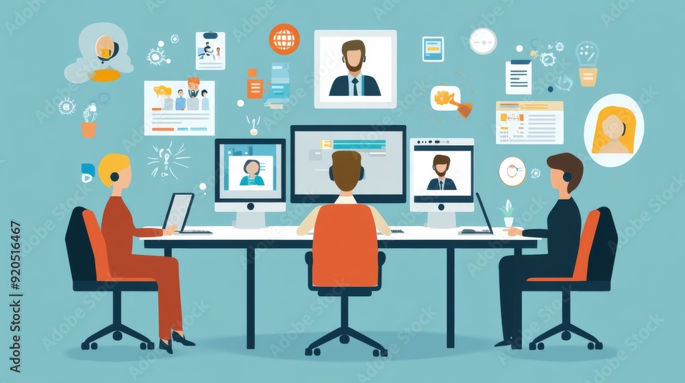 Teamwork and Collaboration in a Modern Office Teamwork and Collaboration in a Modern Office