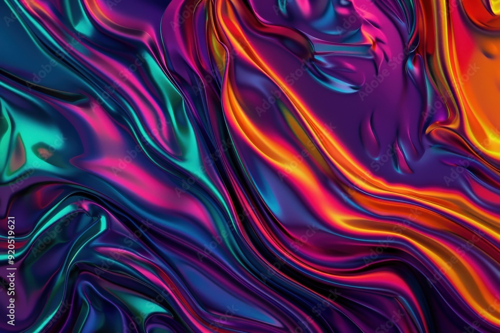 An image of an abstract painting featuring bold blue, yellow, and purple colors - Generative AI. Beautiful simple AI generated image An image of an abstract painting featuring bold blue, yellow, and purple colors - Generative AI. Beautiful simple AI generated image