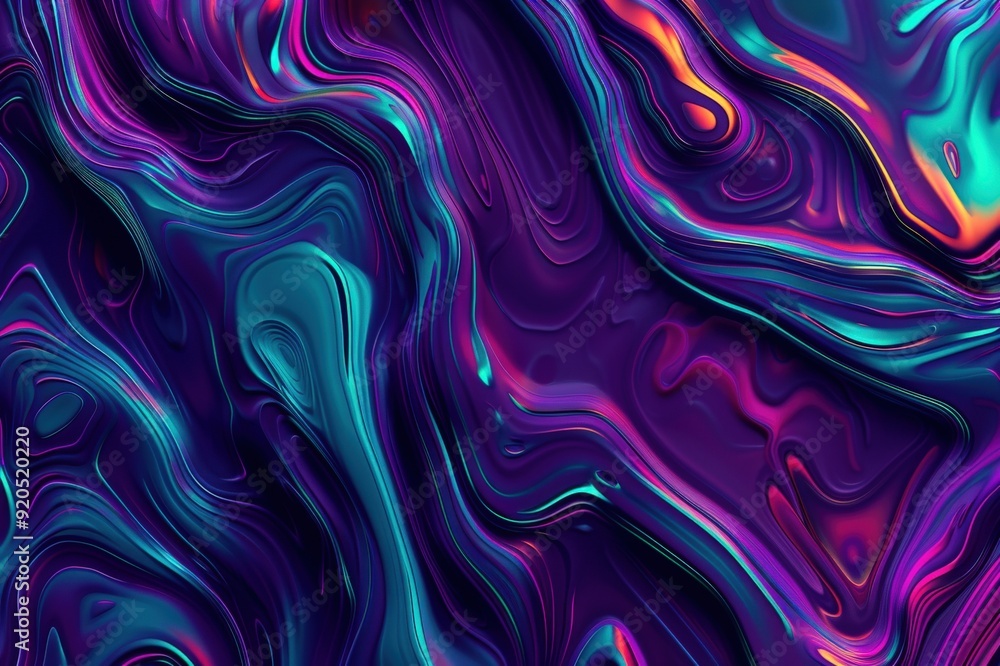 Abstract multi-colored liquid background. Beautiful simple AI generated image Abstract multi-colored liquid background. Beautiful simple AI generated image