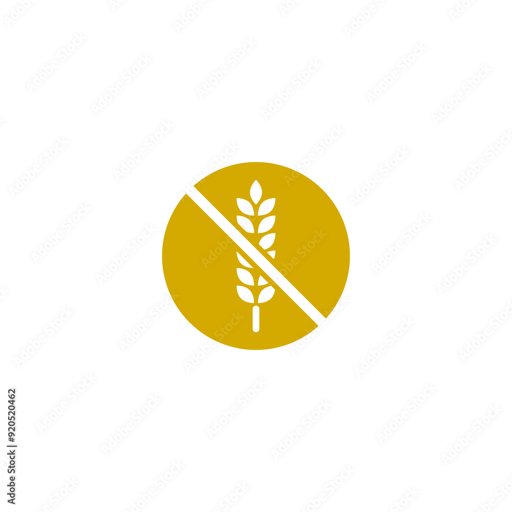 Gluten free grain icon isolated on transparent background Gluten free grain icon isolated on transparent background