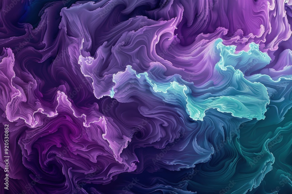 Fototapeta premium Sci-fi motion graphic loop 4k UHD video. Beautiful simple AI generated image in 4K, unique.
