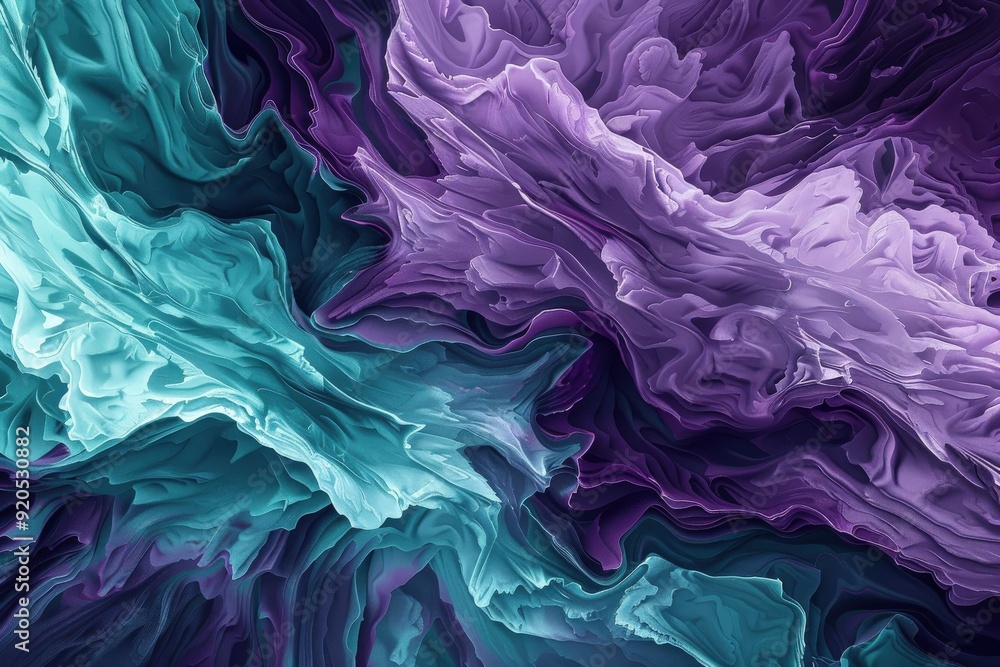 Fototapeta premium Close-up of purple bubbles. AI.. Beautiful simple AI generated image in 4K, unique.