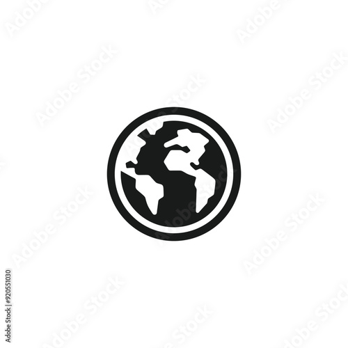 Globe world icon symbol vector illustration