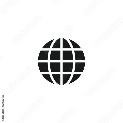 Globe world icon symbol vector illustration