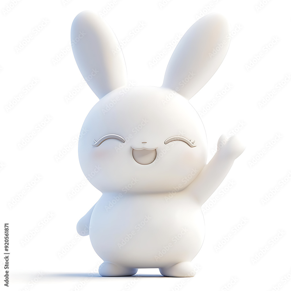 Super cute cartoons, white background, the sweetness and cuteness of 3D cartoon characters. Super cute cartoons, white background, the sweetness and cuteness of 3D cartoon characters.