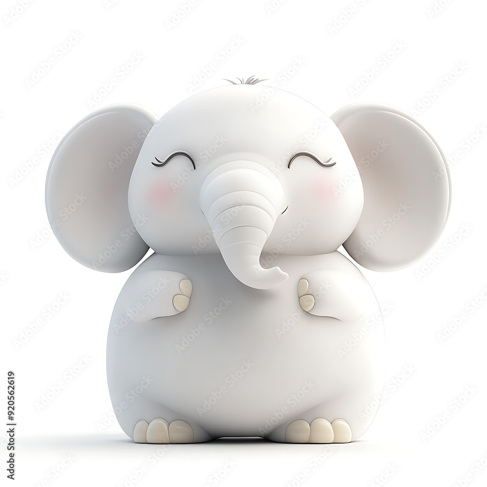 Super cute cartoons, white background, the sweetness and cuteness of 3D cartoon characters. Super cute cartoons, white background, the sweetness and cuteness of 3D cartoon characters.