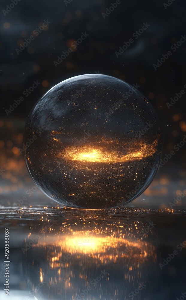 Illustration of a black hole as a Christmas tree decoration. 5K realistic science fiction art piece. New Year's art. Illustration of a black hole as a Christmas tree decoration. 5K realistic science fiction art piece. New Year's art.