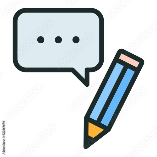 Pencil icon. Writing icon. Icon about writing