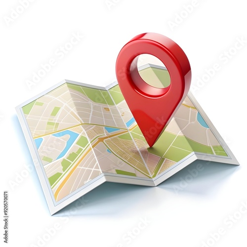 map and pin
