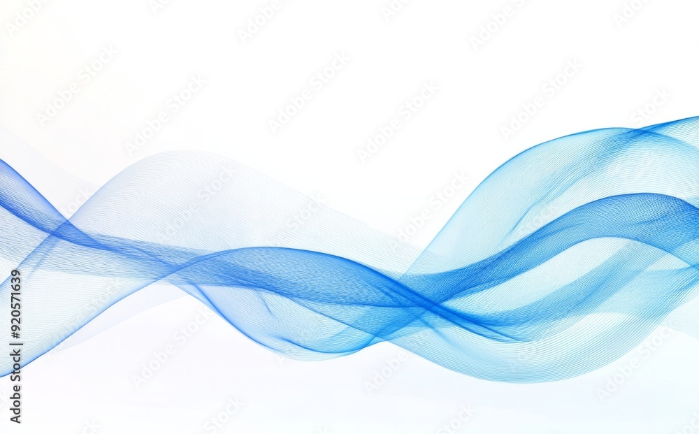 Abstract blue wave background with copy space. Abstract blue wave background with copy space.