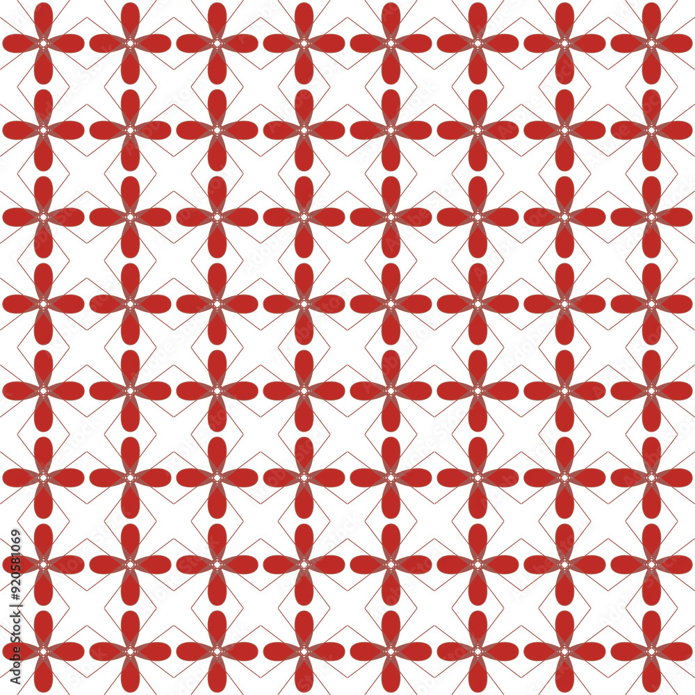 seamless pattern with red hearts seamless pattern with red hearts