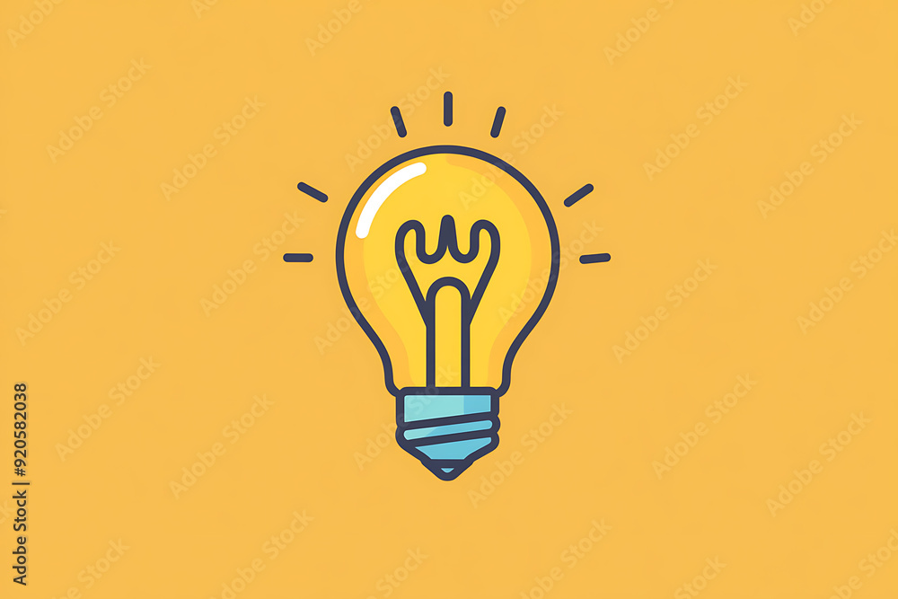 An icon of a light bulb symbolizing an idea, characterized by a simple and clean design. An icon of a light bulb symbolizing an idea, characterized by a simple and clean design.