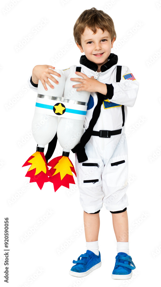 Little astronaut png boy clipart, dream job concept on transparent background Little astronaut png boy clipart, dream job concept on transparent background