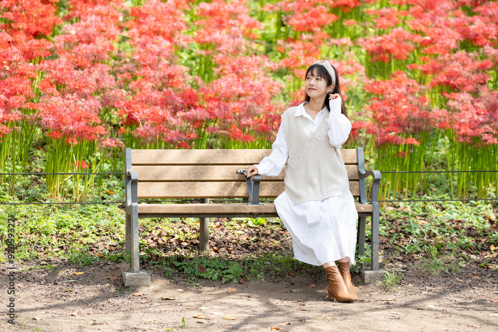 Naklejka premium 美しい日本女性