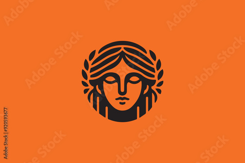 ancient goddess logo ready for sale
