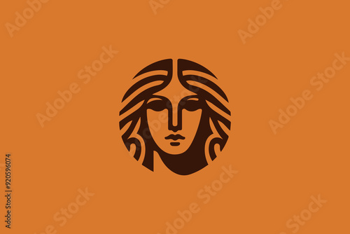 ancient goddess logo ready for sale