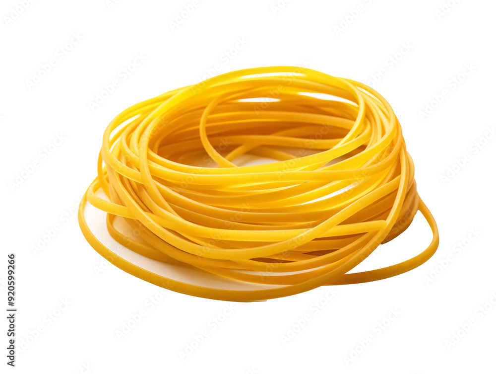 a close up of a bunch of yellow rubber bands a close up of a bunch of yellow rubber bands