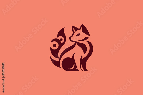 kitsune fox logo ready for sale