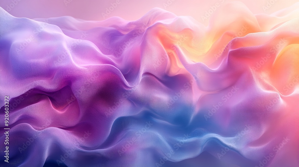 Obraz premium Abstract vibrant swirling colors background