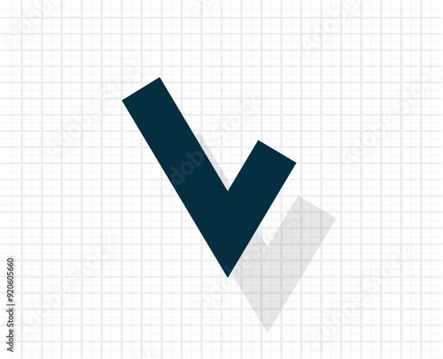 Vector icon of dark color on light checkered background