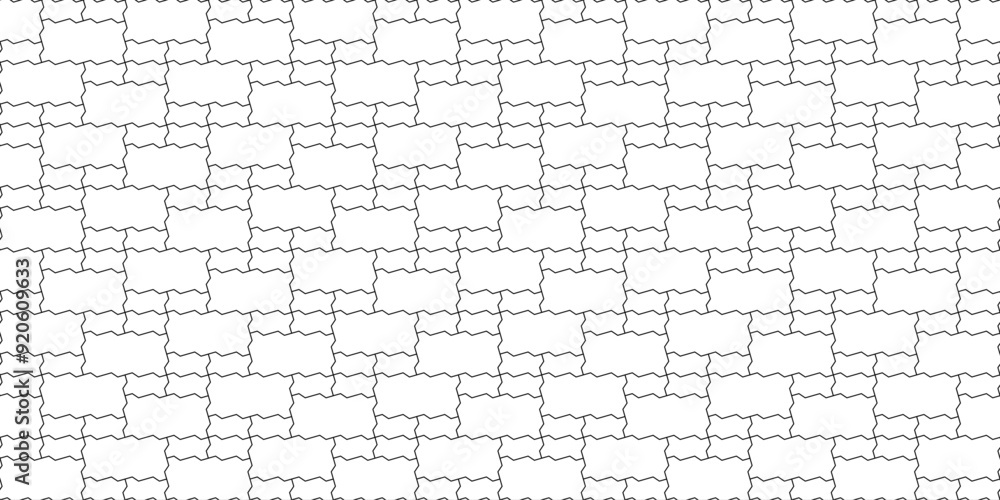 Mix zig zag paving blocks. Seamless landscape interlocking brick texture in vector. Contemporary backdrop design for print and digital material. Mix zig zag paving blocks. Seamless landscape interlocking brick texture in vector. Contemporary backdrop design for print and digital material.