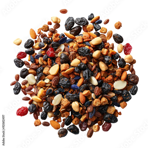Trail mix - isolated white background, without shadow, single object, detailed, PNG dicut style