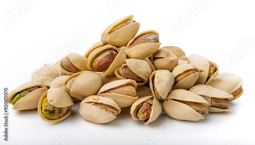 Heap of Shelled Pistachios