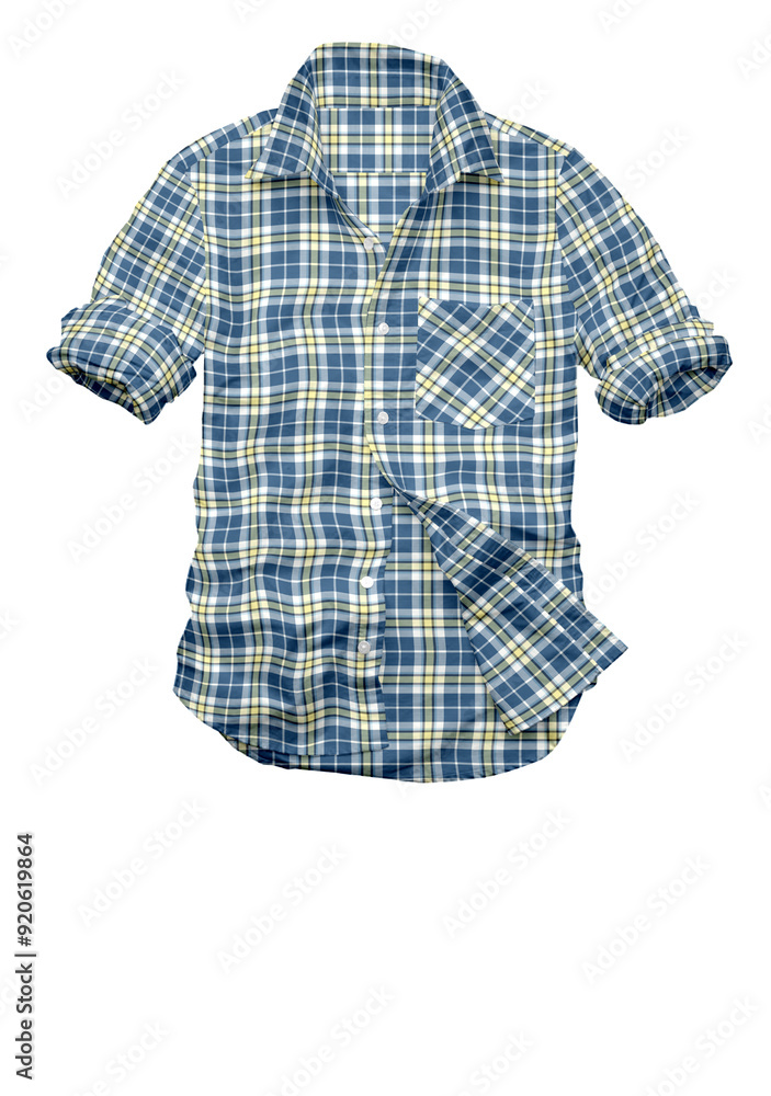 3D illustration boy causal shirt 3D illustration boy causal shirt