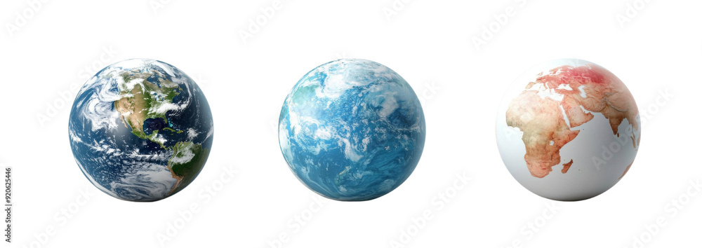 Planet earth globe isolated on transparent background Planet earth globe isolated on transparent background