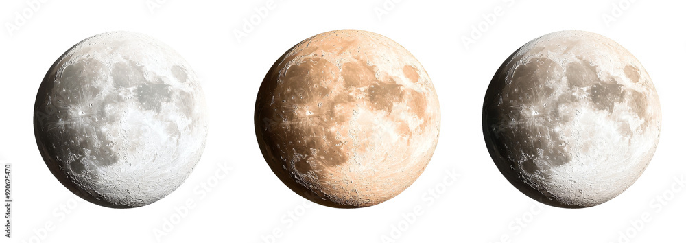 Full Moon isolated on transparent background Full Moon isolated on transparent background