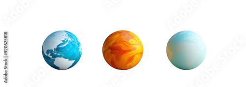 Wallpaper Mural Digital globe isolated on transparent background Torontodigital.ca