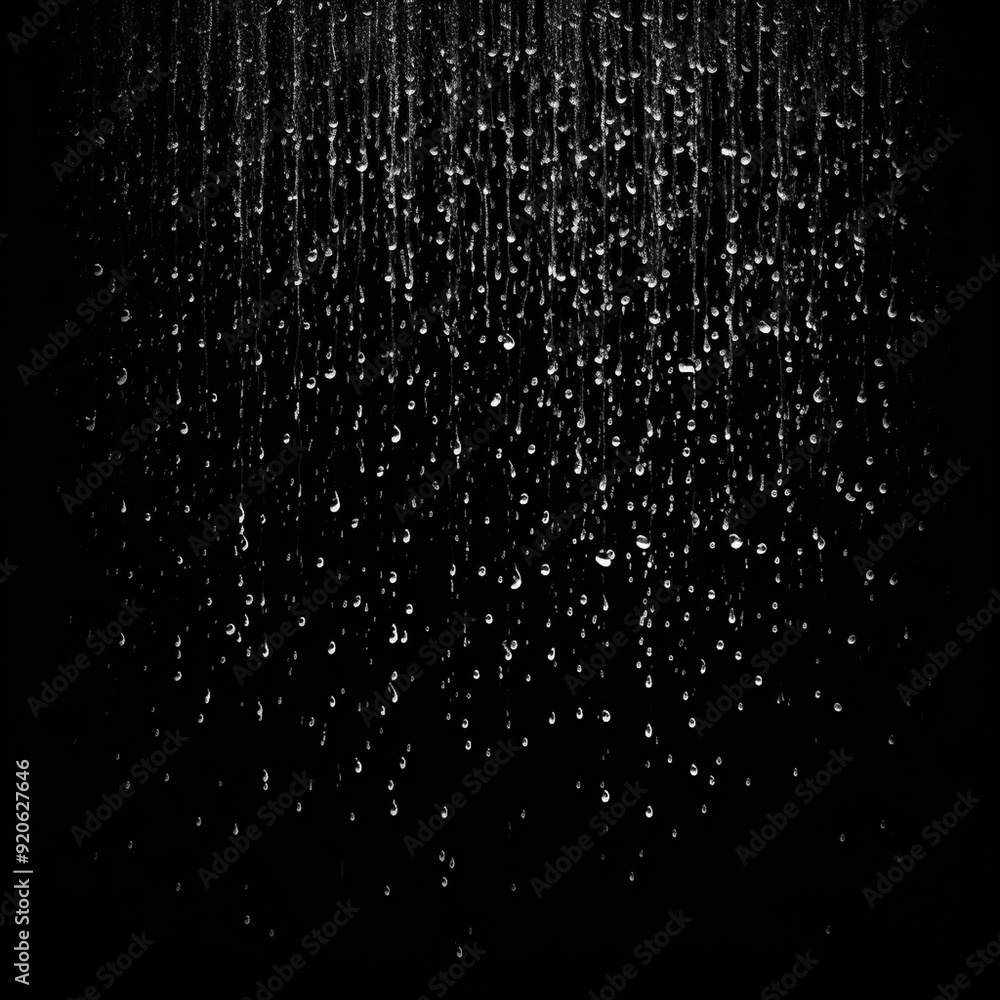 rain drops on black background rain drops on black background