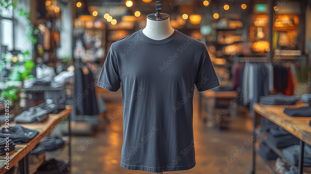 T-shirt Mockup. Ghost Mannequin T-shirt T-shirt Mockup. Ghost Mannequin T-shirt