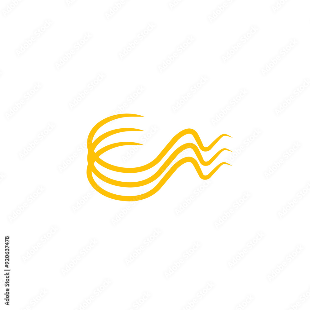 curved wave line curved wave line