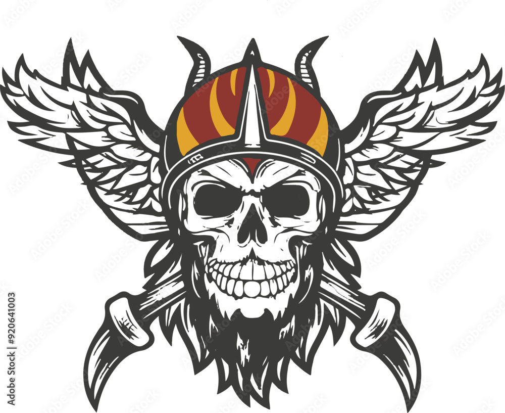 Skull Vector Illustration Skull Vector Illustration