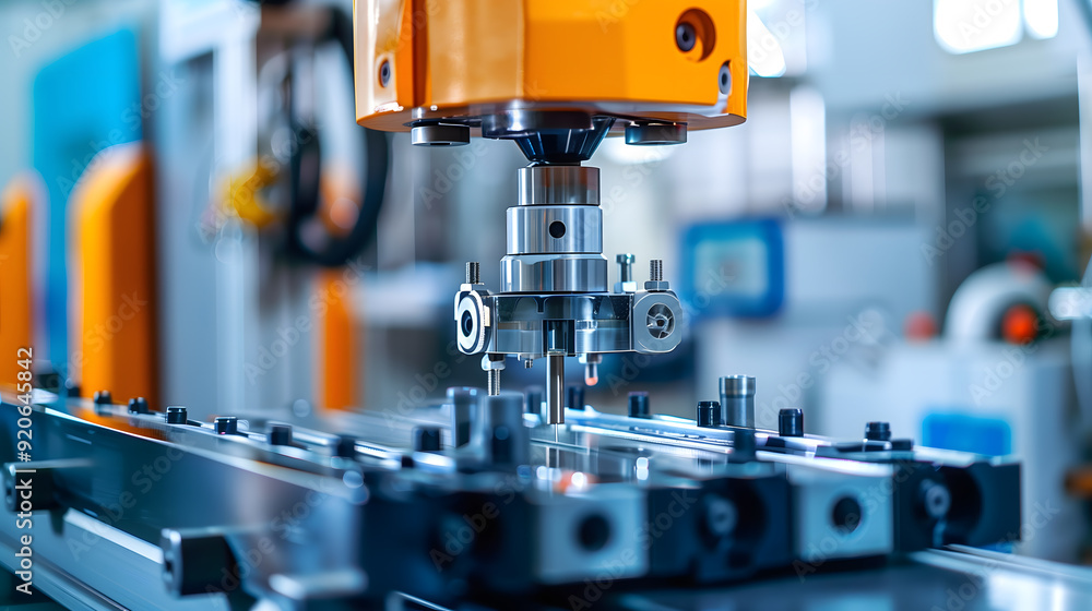 A machine used for printing in a factory setting with industrial and scientific equipment A machine used for printing in a factory setting with industrial and scientific equipment
