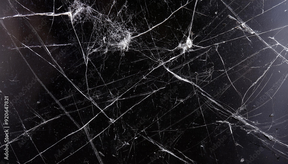 white dust and scratches on a black background. The texture of dirt on the glass. white dust and scratches on a black background. The texture of dirt on the glass.