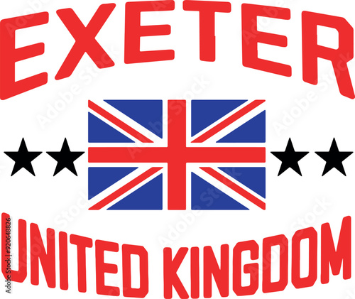 Exeter United Kingdom Vector