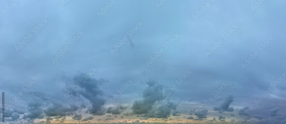 Evening sky background. Sky with cloud and sunligth Evening sky background. Sky with cloud and sunligth